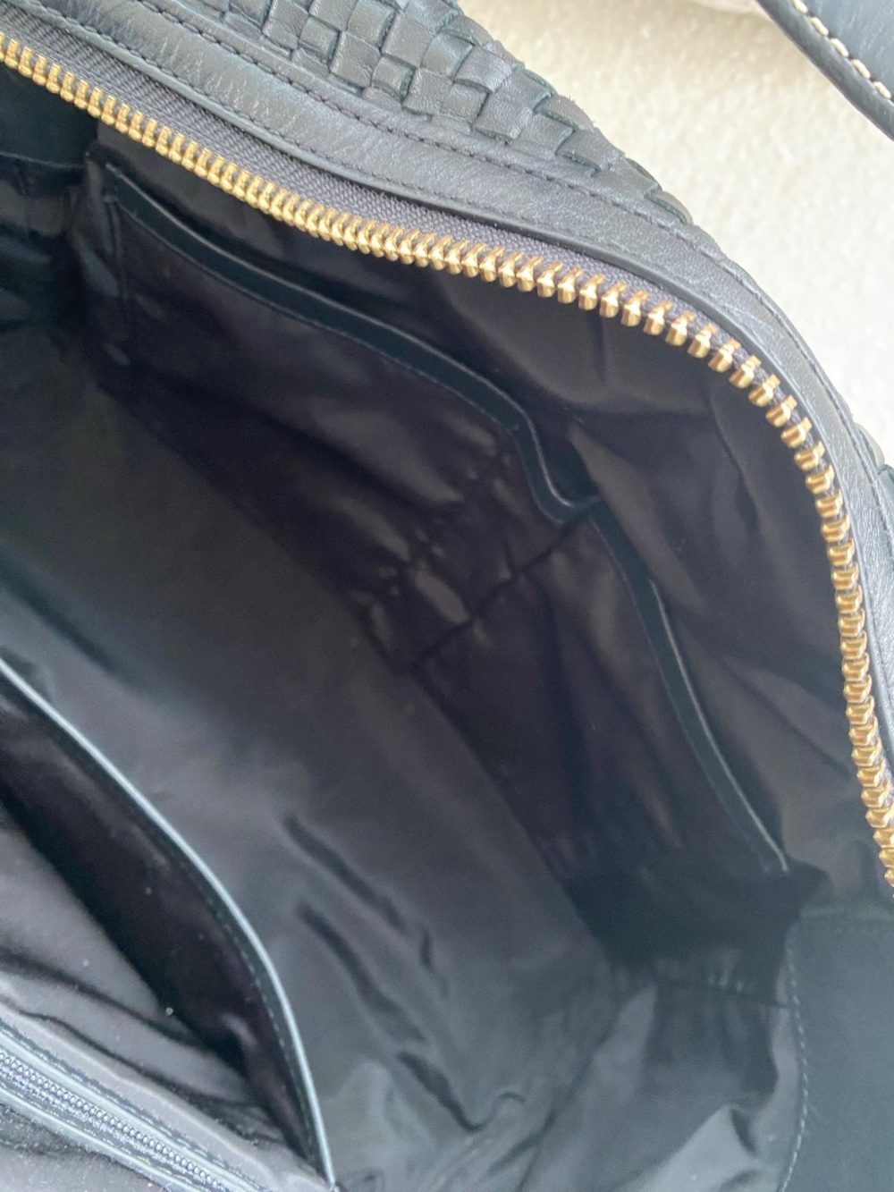 Cole Haan woven leather bag - Picture 6 of 9
